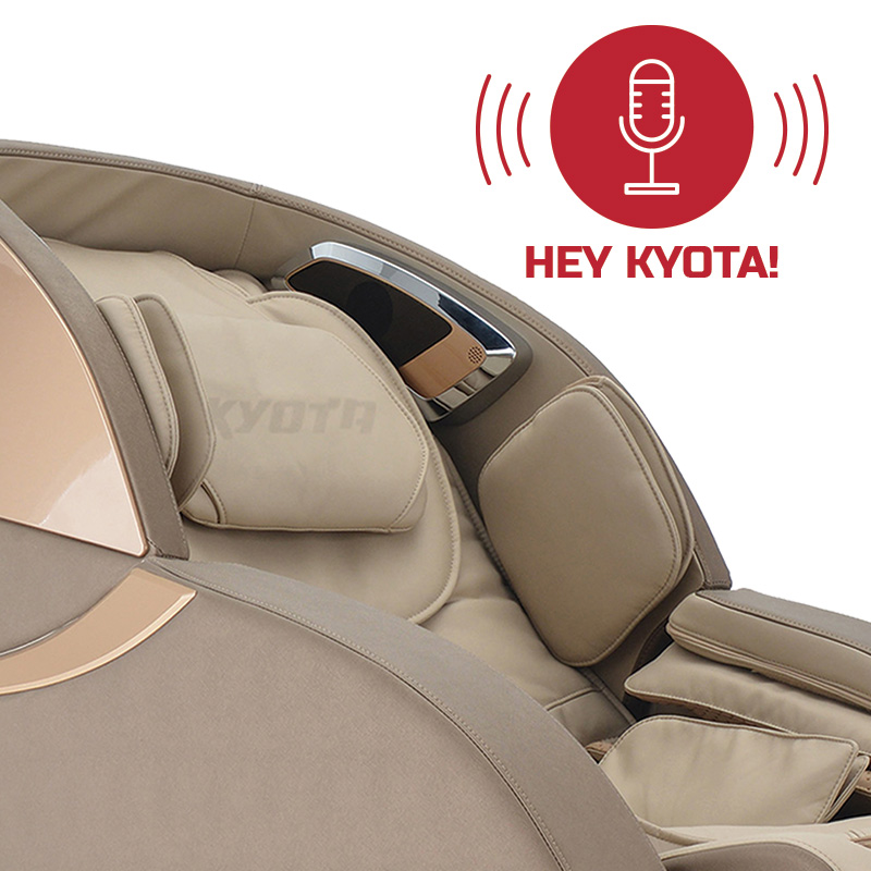 Kyota Kansha M878 4D Massage Chair Grey/Black