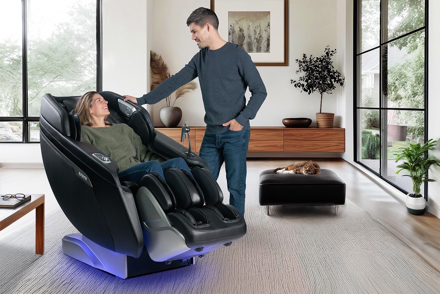 Kyota Kiyomi M698 4D Massage Chair Black