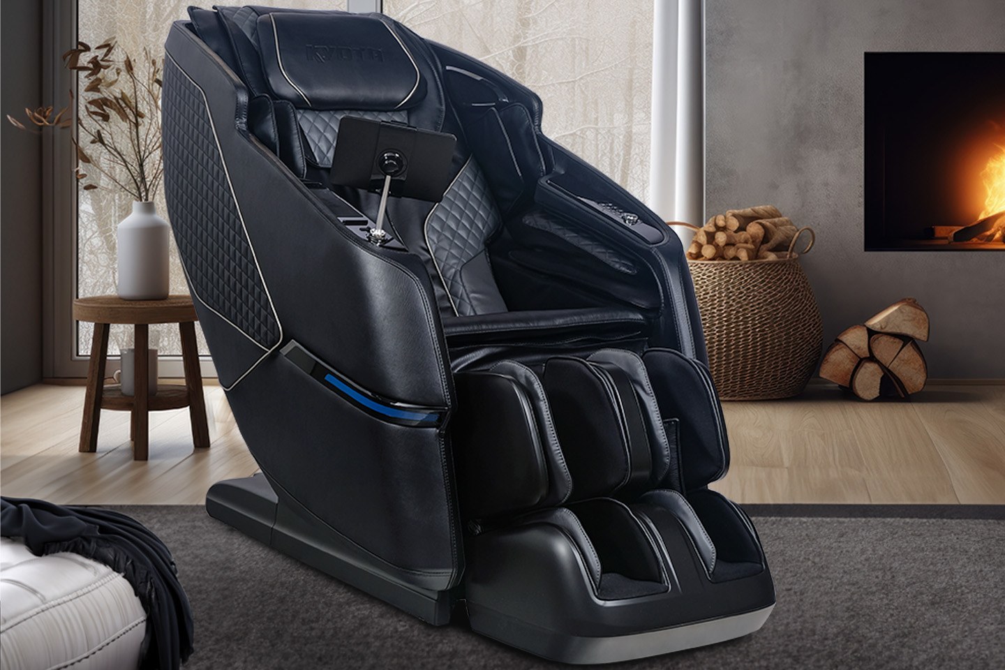 Kyota Kizuna M688 Massage Chair Black/Gray